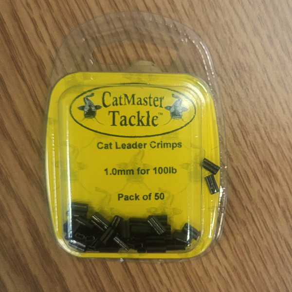 CatMaster Cat Leader Crimps - Pack of 50 - Knights Fishing