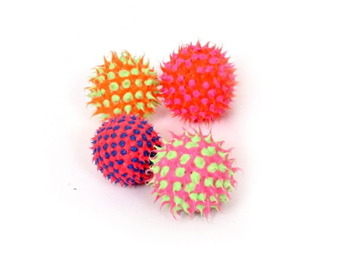 UV Play Rubber Spine Balls Z Super Bouncy (x4) - The Item