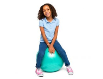 Yoga Balance Ball chair for school and home. 45CM Green