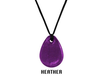 Chewigem Chewing Heather Raindrop Necklace Sensory Silicone Chew