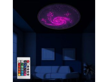 Fibre Optic Ceiling Display With 16w Light Source & Remote 1.2mtr
