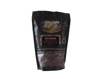 OILY CHICKEN Boilies in 1kg Resealable Bags (Shelf Life)