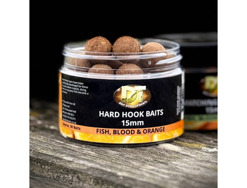 FISH BLOOD & ORANGE Hook Baits (Hard)