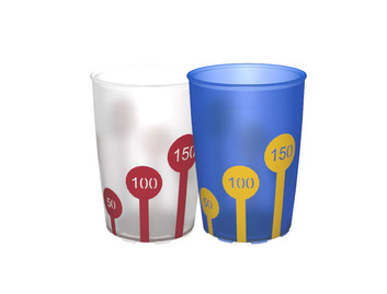 Non Slip Cup with Scale