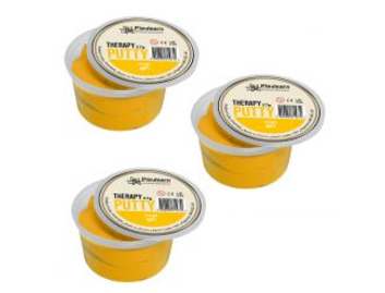 Putty Squeezable Yellow (3 Pack) Soft