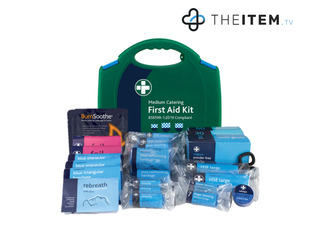 Medium Catering First Aid Kit in Integral Aura Box for up to 50 Persons