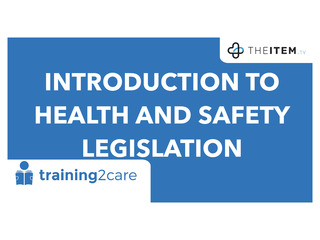 Introduction to Health and Safety Legislation