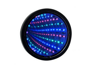 Infinity Mirror Round Tunnel Lamp 6 inch LED Mood Light