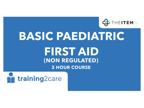 Basic  3 hour Paediatric First Aid (non regulated)