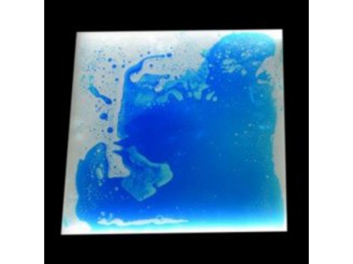 Floor Tile Blue Light Up 50cm Interactive Sensory Liquid