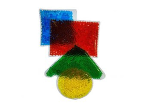Sensory Gel Beads Shapes x 8 Different Shapes for Tactile Exercises