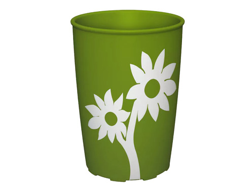 Non Slip Cup with Flower Design 