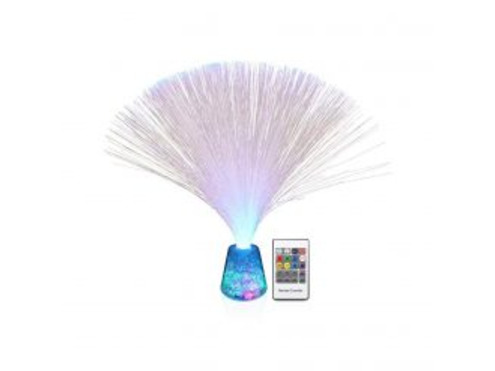 Fibre Optic Lamp Colour Changing Light Battery-Operated Sensory Night Light with Remote Control