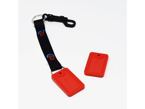 Chewbuddy Chew Tag - Twin Pack - Including Clip