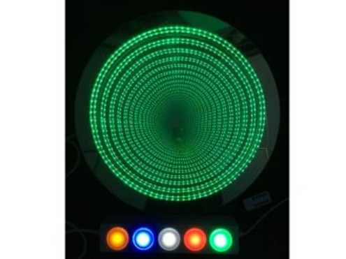 Infinity Mirror Mega with Interactive Button Controller Wall Mounted 60cm