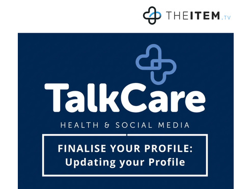 TalkCare Update your Profile 