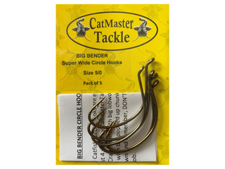 CatMaster Tackle Eagle Wave Barbless Hooks