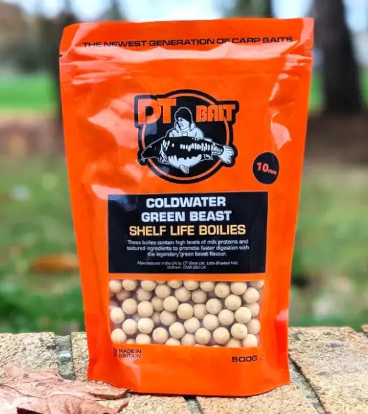 10mm Cold Water Green Beast Boilies 500g