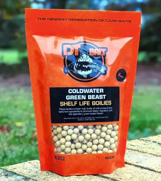 8mm Cold Water Green Beast Boilies 500g