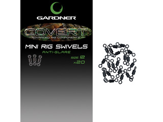 Covert Mini Rig Swivels Size 12