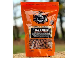 10mm Oily Chicken Boilies 500g