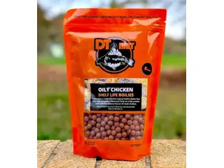 8mm Oily Chicken Boilies 500g