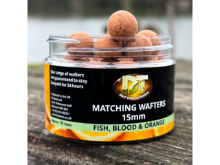 FISH BLOOD & ORANGE Matching Wafters 15mm