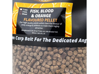 FISH BLOOD & ORANGE Flavoured Pellet 5kg