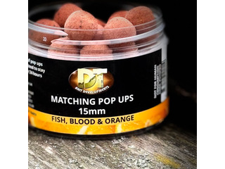FISH BLOOD & ORANGE Matching Pop Ups 15mm