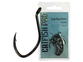 Eagle Wave Hook Size 4 (Barbed)