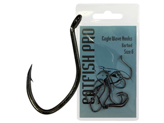 Eagle Wave Hook Size 6 (Barbed)