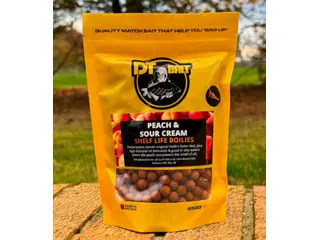10mm Peach & Sour Cream Boilies 250g