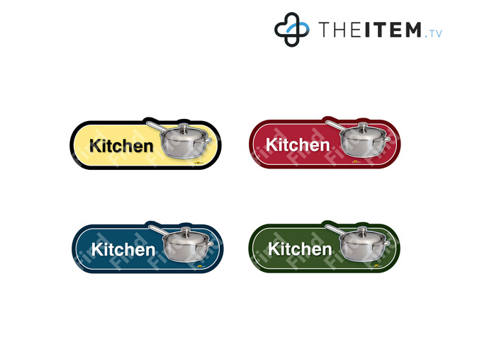 Accessible Signage | Kitchen - The Item