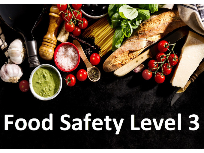 RQF - Food Safety Level 3 (2 day course)