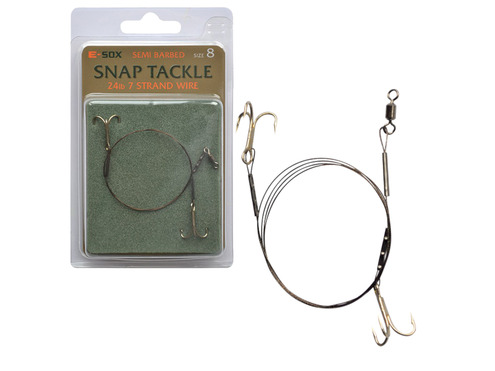 Snap Tackle Semi Barbed Trebles 