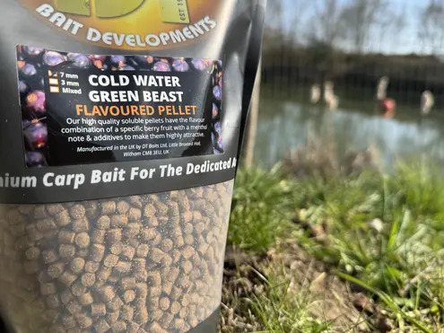 COLD WATER GREEN BEAST Flavoured Pellet 1kg