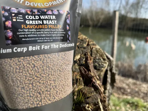 COLD WATER GREEN BEAST Flavoured Pellet 1kg