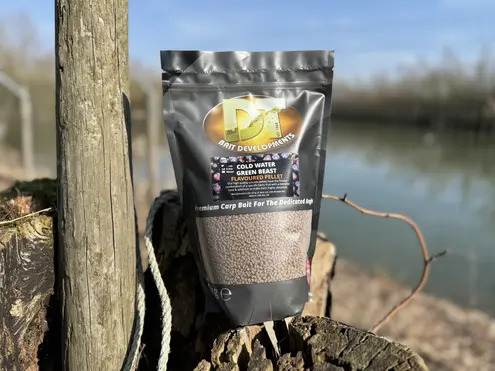 COLD WATER GREEN BEAST Flavoured Pellet 1kg