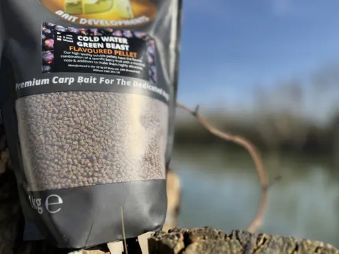 COLD WATER GREEN BEAST Flavoured Pellet 1kg
