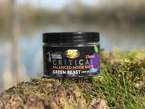 Critical balanced hook baits Green Beast