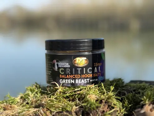 Critical balanced hook baits Green Beast