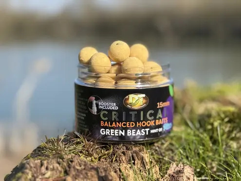 Critical balanced hook baits Green Beast