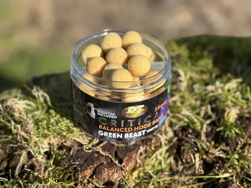 Critical balanced hook baits Green Beast