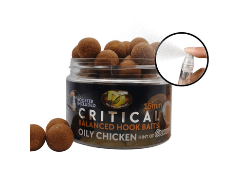 Critical balanced hook baits Oily Chicken