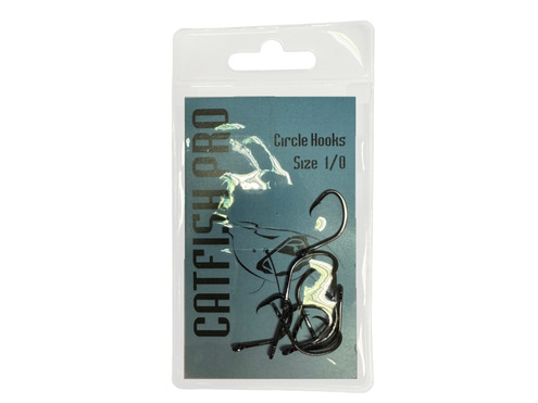 Circle Hooks Size 1/0 (Barbed)