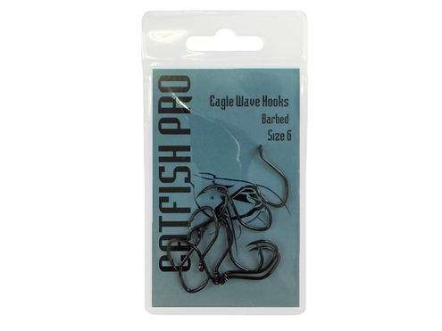 Eagle Wave Hook Size 6 (Barbed)