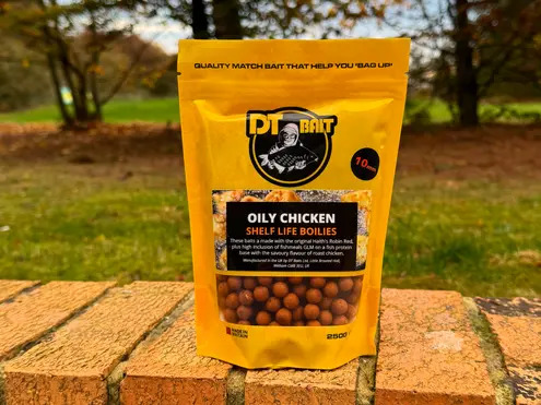 10mm Oily Chicken Boilies 250g