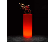 LED Colour Changing Sensory Furniture Light Up Cylinder 70 cm 