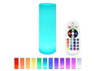 LED Colour Changing Cylinder Sensory Furniture 100cm