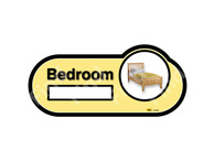 Bedroom Sign Interchangeable
